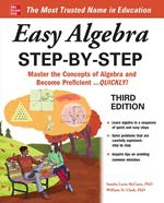 Easy Algebra Step-by-Step, Third Edition