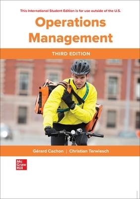 Operations Management ISE - Gerard Cachon,Christian Terwiesch - cover