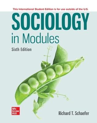 Sociology in Modules ISE - Richard T. Schaefer - cover