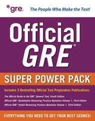 Official GRE Super Power Pack, Third Edition