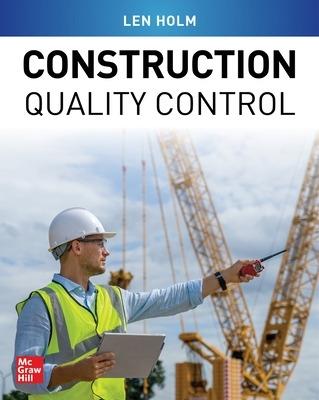 Construction Quality Control - Len Holm - cover
