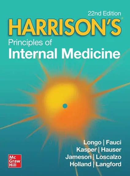 Harrison's principles of internal medicine - Joseph Loscalzo,Anthony Fauci,Dennis Kasper - copertina