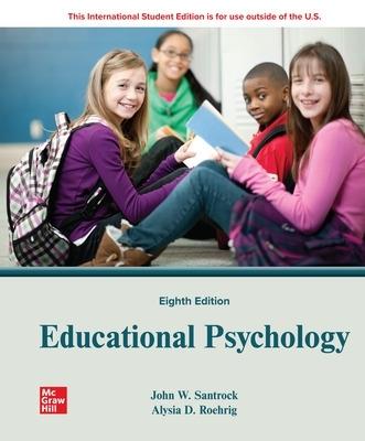 Educational Psychology ISE - John Santrock - cover