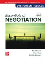 Essentials of Negotiation: 2024 Release ISE