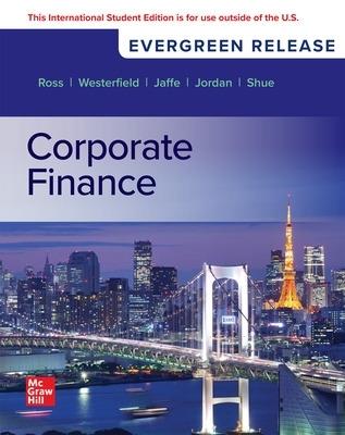 Corporate Finance: 2025 Release ISE - Stephen Ross,Randolph Westerfield,Jeffrey Jaffe - cover
