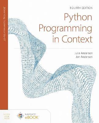 Python Programming in Context - Julie Anderson,Jon Anderson - cover