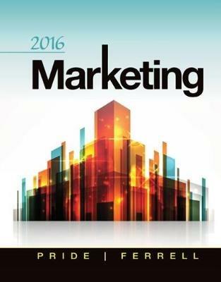 Marketing 2016 - O. C. Ferrell,William Pride - cover
