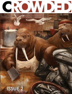 Crowded Magazine 2 (B&W) - inwest design - cover