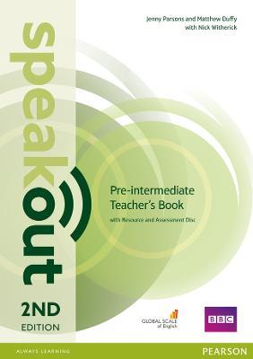 Speakout Pre-Intermediate 2nd Edition Teacher's Guide with Resource & Assessment Disc Pack - Jenny Parsons,Matthew Duffy,Nick Witherick - cover