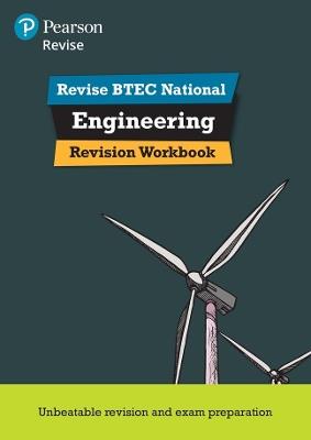 Pearson REVISE BTEC National Engineering Revision Workbook - for 2025 exams - Andrew Buckenham,Kevin Medcalf,Neil Wooliscroft - cover