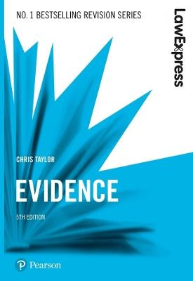 Law Express: Evidence - Chris Taylor - cover