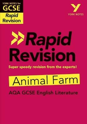 York Notes RAPID AQA GCSE (Revision Guide) Animal Farm - for 2026, 2027 exams - Keith Brindle - cover