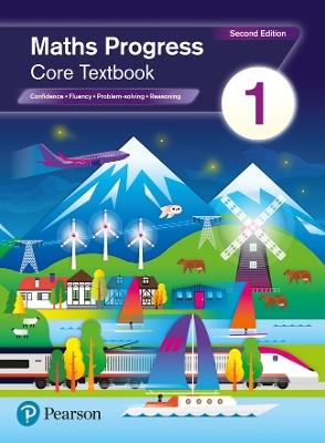 Maths Progress Second Edition Core Textbook 1: Second Edition - Katherine Pate,Naomi Norman - cover