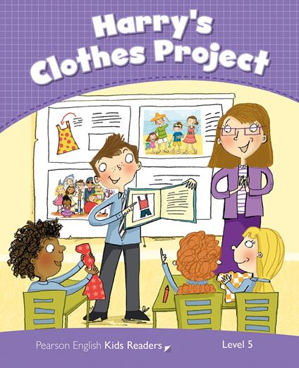Level 5: Harry's Clothes Project ePub with Integrated Audio