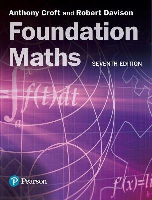 Foundation Maths - Anthony Croft,Robert Davison - cover