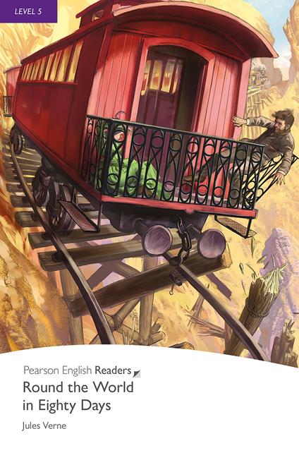 Level 5: Round the World in Eighty Days ePub with Integrated Audio