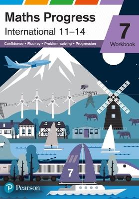 Maths Progress International Year 7 Workbook - Greg Byrd,Keith Gallick,Keith Pledger - cover