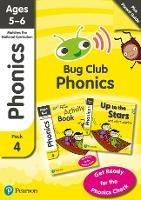 Phonics - Learn at Home Pack 4 (Bug Club), Phonics Sets 10-12 for ages 5-6 (Six stories + Parent Guide + Activity Book) - Rhona Johnston,Joyce Watson,Jill Atkins - cover