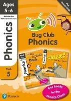 Bug Club Phonics Learn at Home Pack 5, Phonics Sets 13-26 for ages 5-6 (Six stories + Parent Guide + Activity Book) - Rhona Johnston,Joyce Watson,Paul Shipton - cover