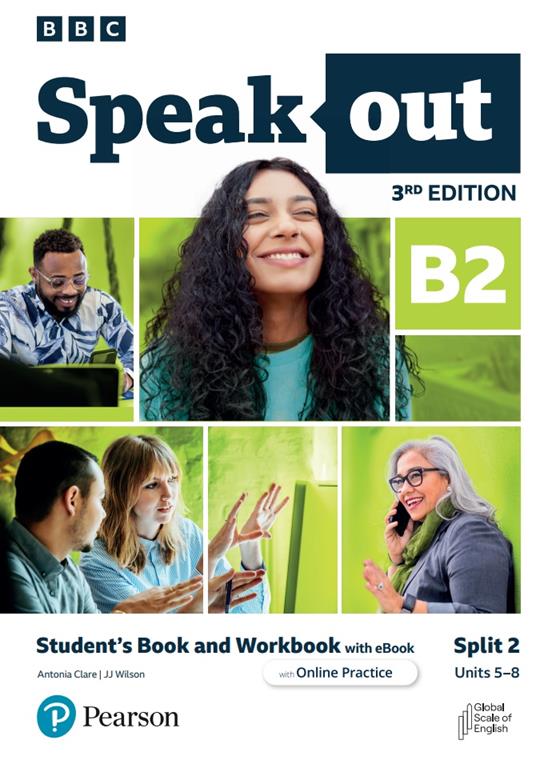 Speakout 3ed B2 Student's Book and Workbook with eBook and Online Practice Split 2 - Pearson Education - cover