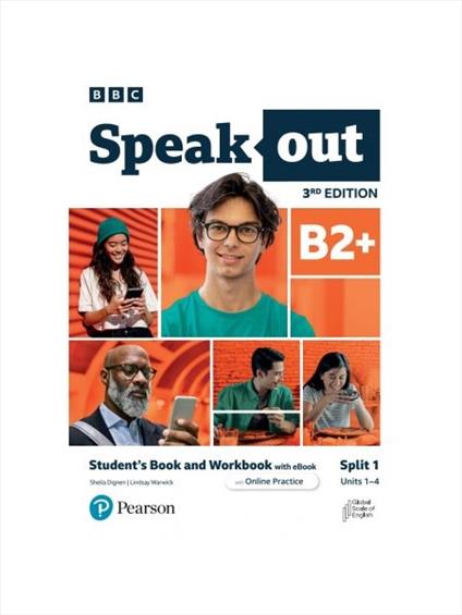 Speakout 3ed B2+ Student's Book and Workbook with eBook and Online Practice Split 1 - Pearson Education - cover