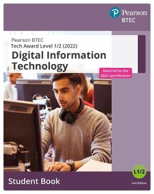 BTEC Tech Award 2022 Digital Information Technology Student Book - cover