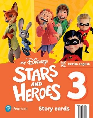 My Disney Stars and Heroes British Edition Level 3 Story Cards - cover