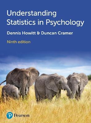 Understanding Statistics in Psychology - Dennis Howitt,Duncan Cramer - cover