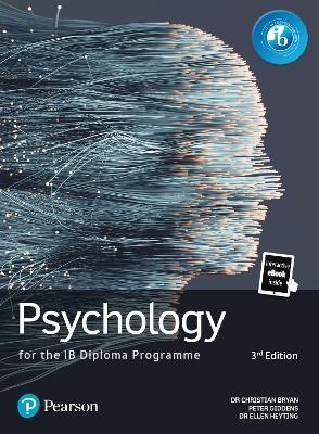 Pearson Psychology for the IB Diploma Programme 3rd edition - Christian Bryan,Ellen Heyting,Peter Giddens - cover