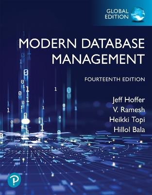 Modern Database Management, Global Edition (Book) - Jeff Hoffer,Ramesh Venkataraman,Heikki Topi - cover