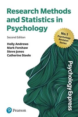 Research Methods and Statistics in Psychology - Holly Andrews,Mark Forshaw,Steve Jones - cover