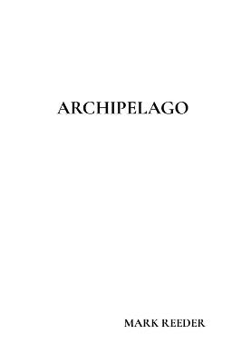 Archipelago - Mark Reeder - cover
