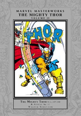 Marvel Masterworks: The Mighty Thor Vol. 23 - Walt Simonson,Alan Zelenetz - cover