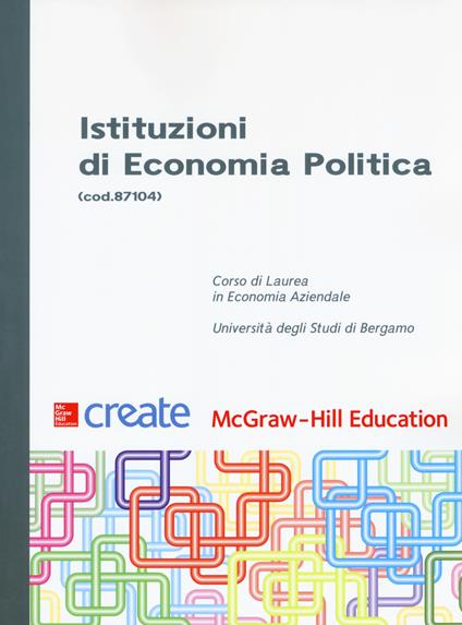 Istituzioni di economia politica - copertina