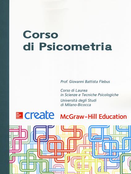 Corso di psicometria - copertina