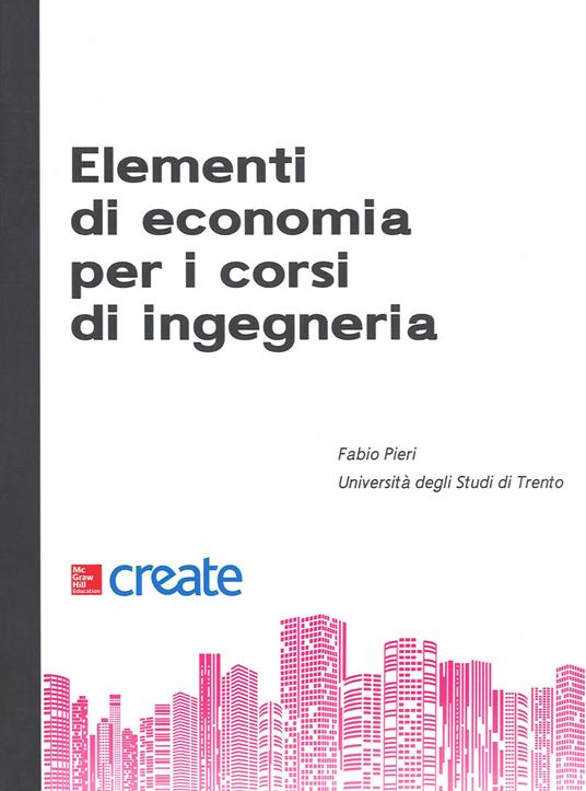 Elementi di economia per i corsi d'ingegneria - copertina