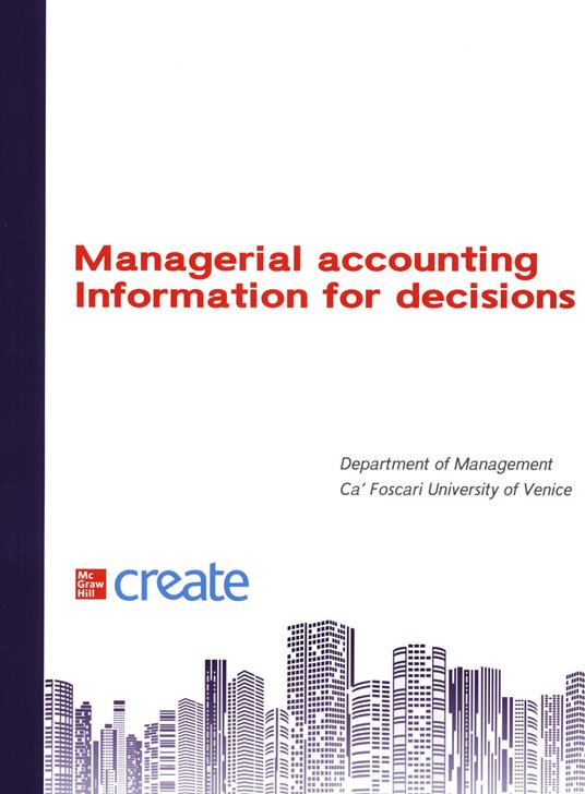 Software: managerial accounting. Con Connect - copertina