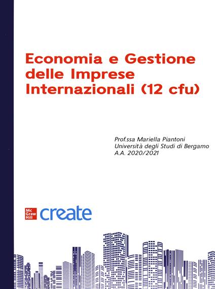 Economia e gestione delle imprese internazionali 12 cfu - copertina