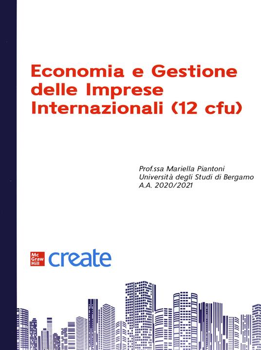 Economia e gestione delle imprese internazionali 12 cfu - copertina