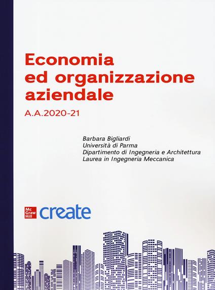 Economia e organizzazione aziendale - copertina