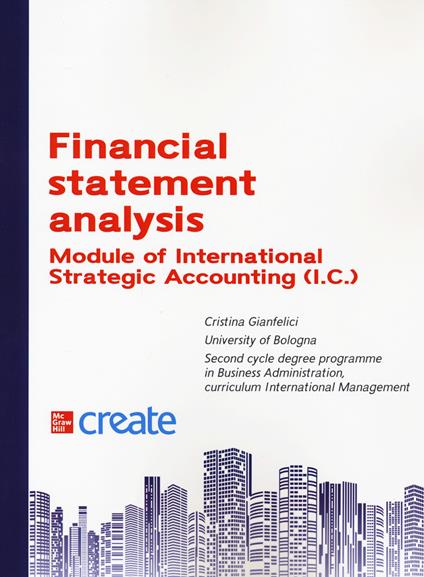Financial statement analysis and evaluation - copertina