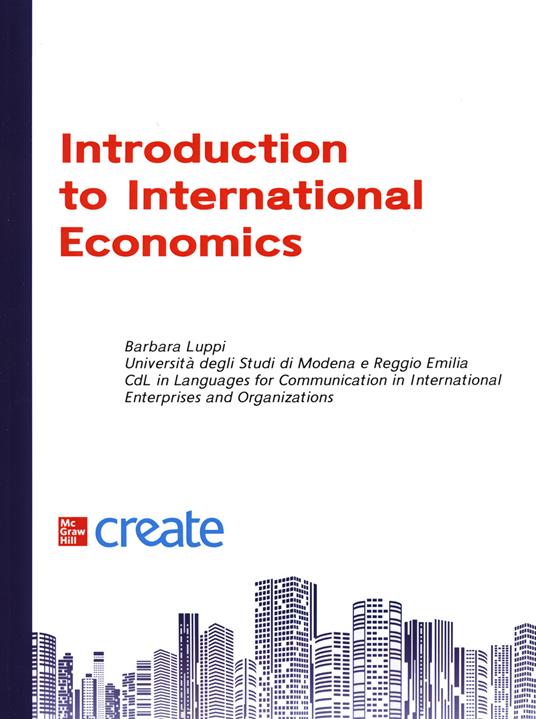 Introduction to international economics - copertina