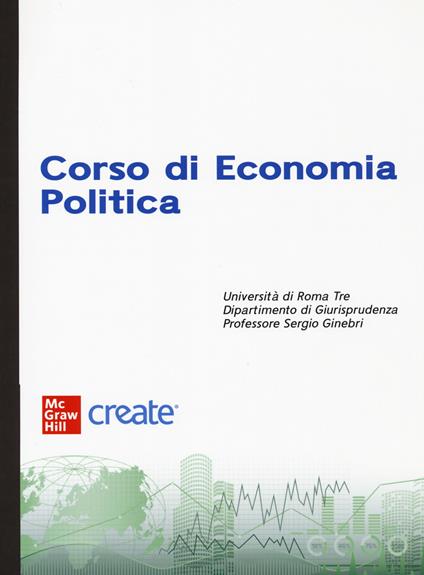 Corso di economia politica. Con e-book - copertina