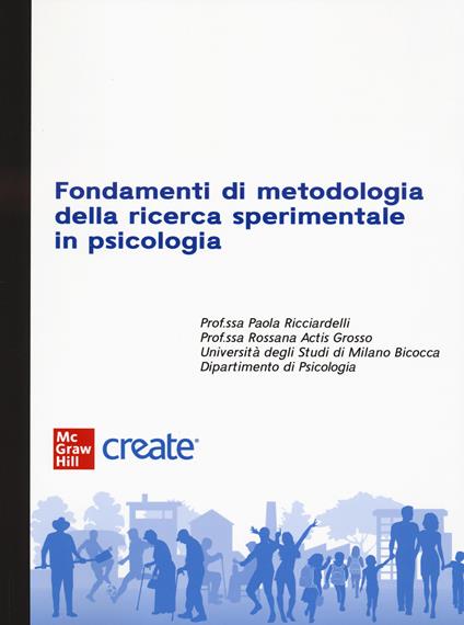 Fondamenti di metodologia della ricerca sperimentale in psicologia - copertina