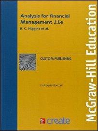 Analysis for financial management - copertina