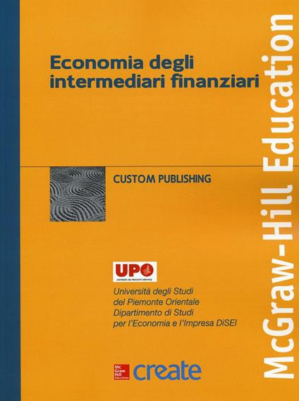 Economia degli intermediari finanziari - copertina