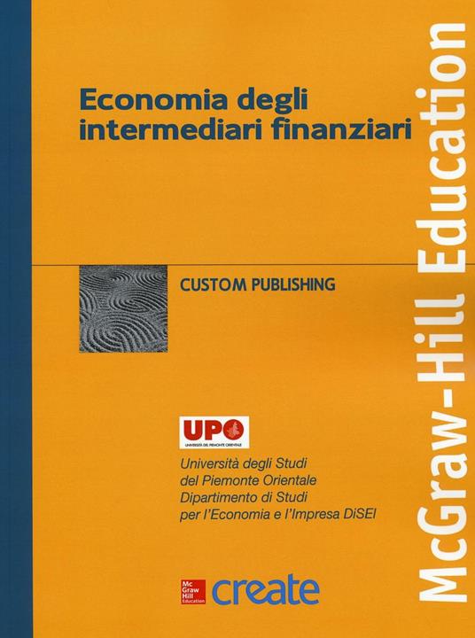 Economia degli intermediari finanziari - copertina