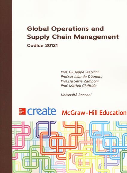 Global operations and supply chain management - copertina