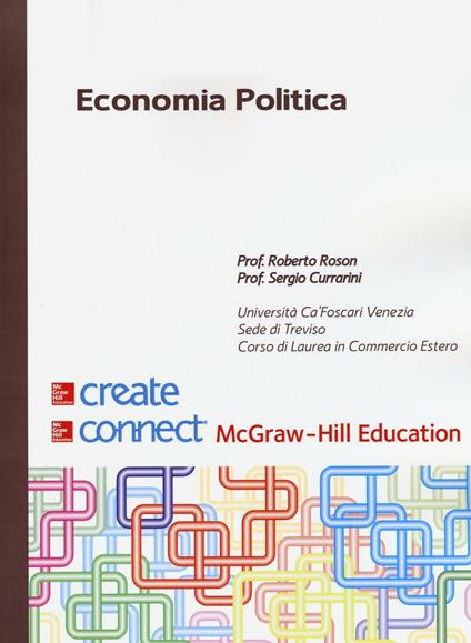 Economia politica. Con Connect - copertina