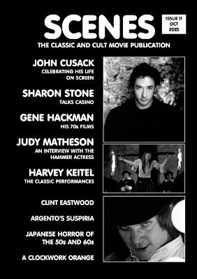 Scenes Issue 11: Sharon Stone Interview, Judy Matheson, John Cusack, Gene Hackman - Chris Wade - cover